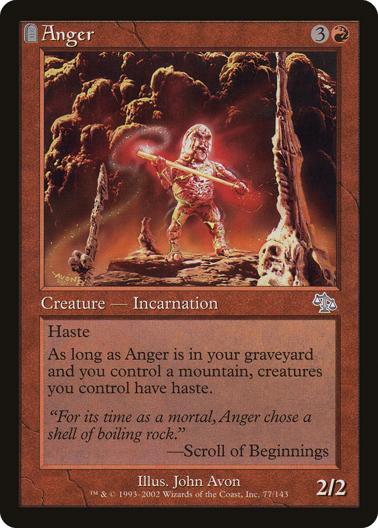 Anger — Judgment — Magic: The Gathering