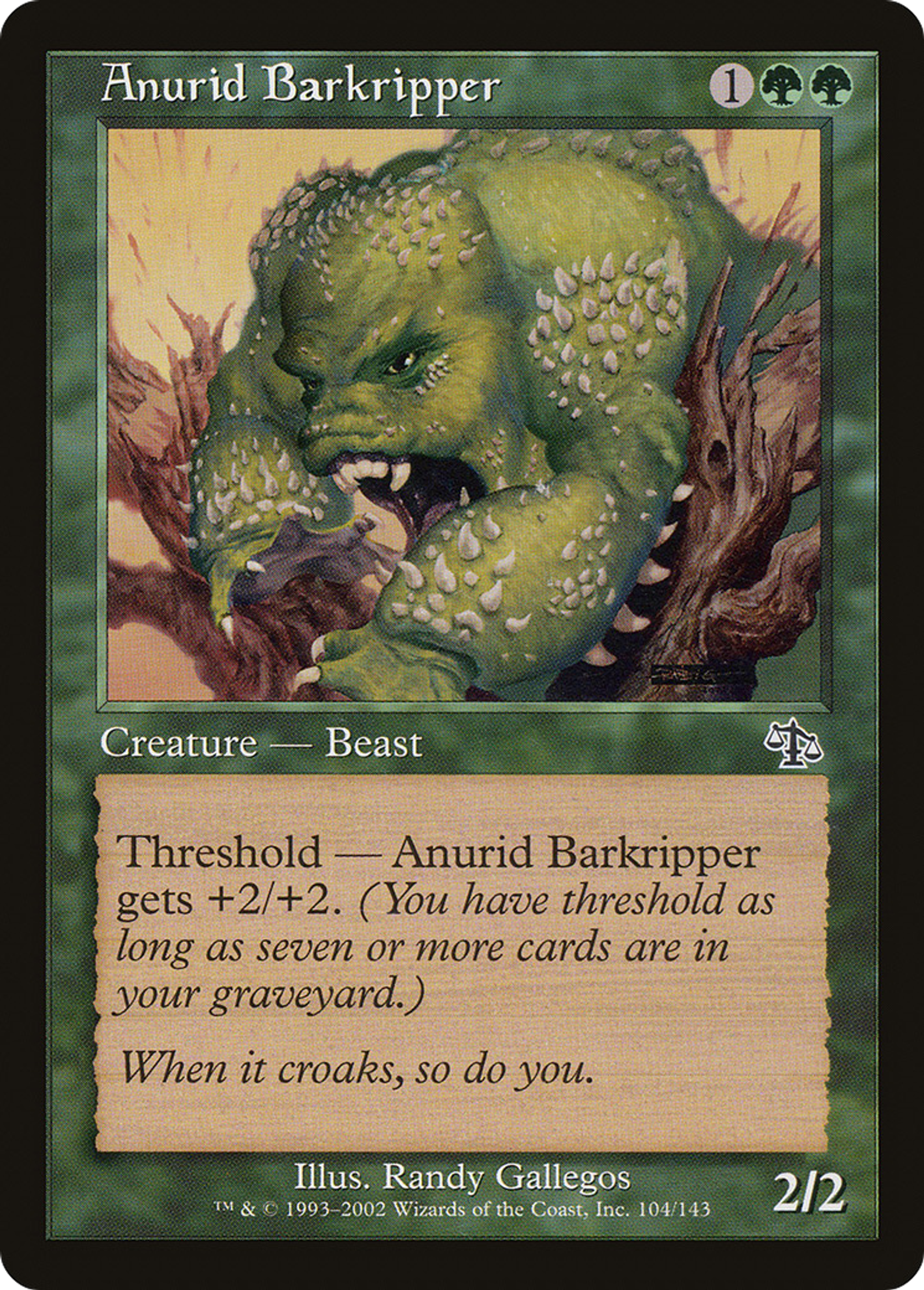 Anurid Barkripper — Judgment — Magic: The Gathering