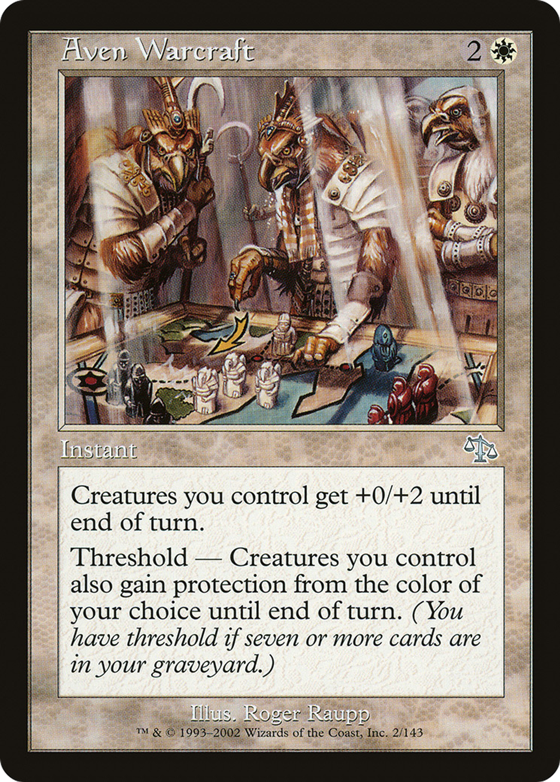 Art de la guerre des avemains — Judgment — Magic: The Gathering