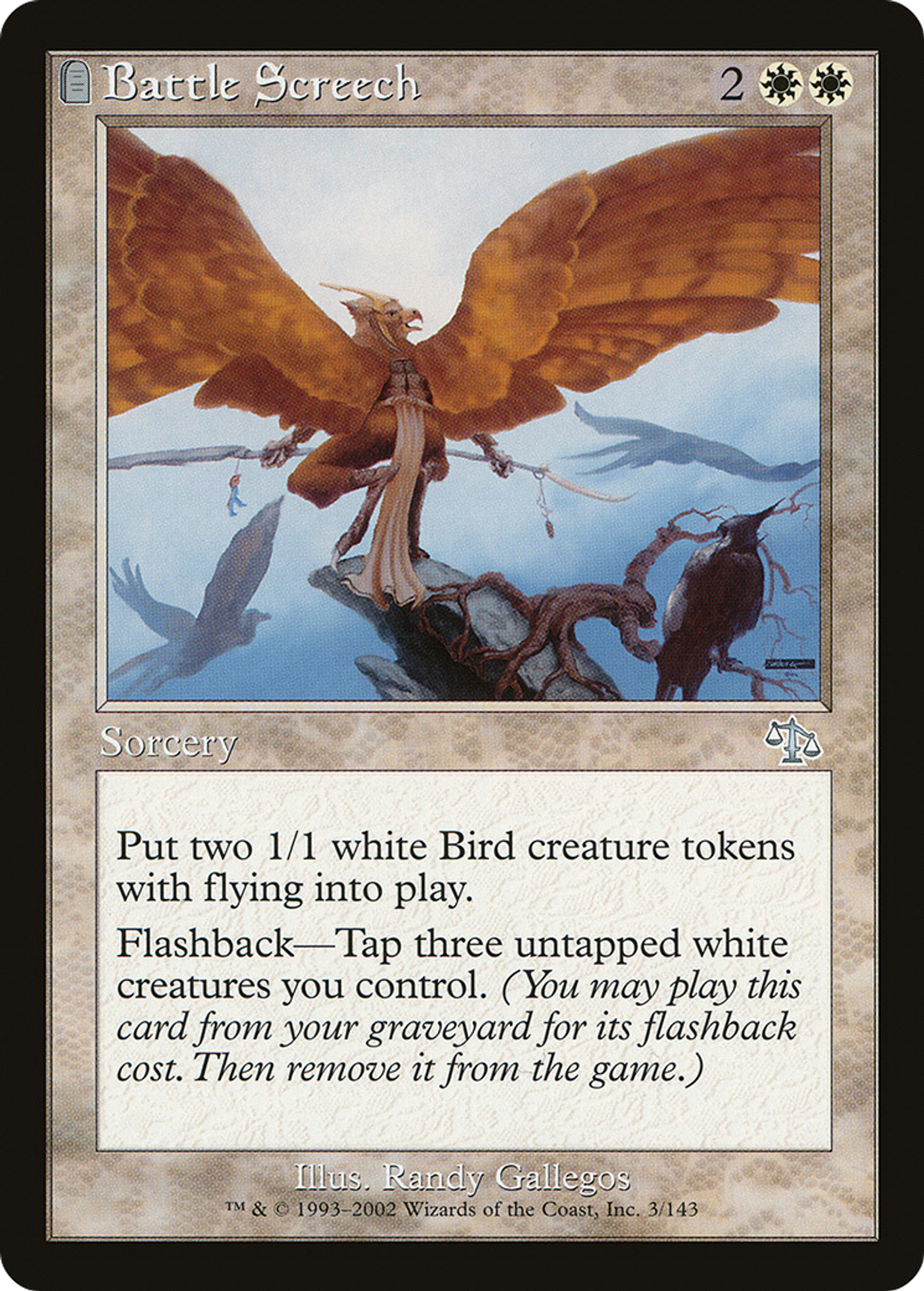 Piaillement de bataille — Judgment — Magic: The Gathering