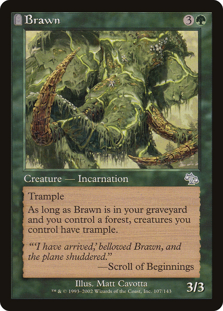 Brawn — Judgment — Magic: The Gathering