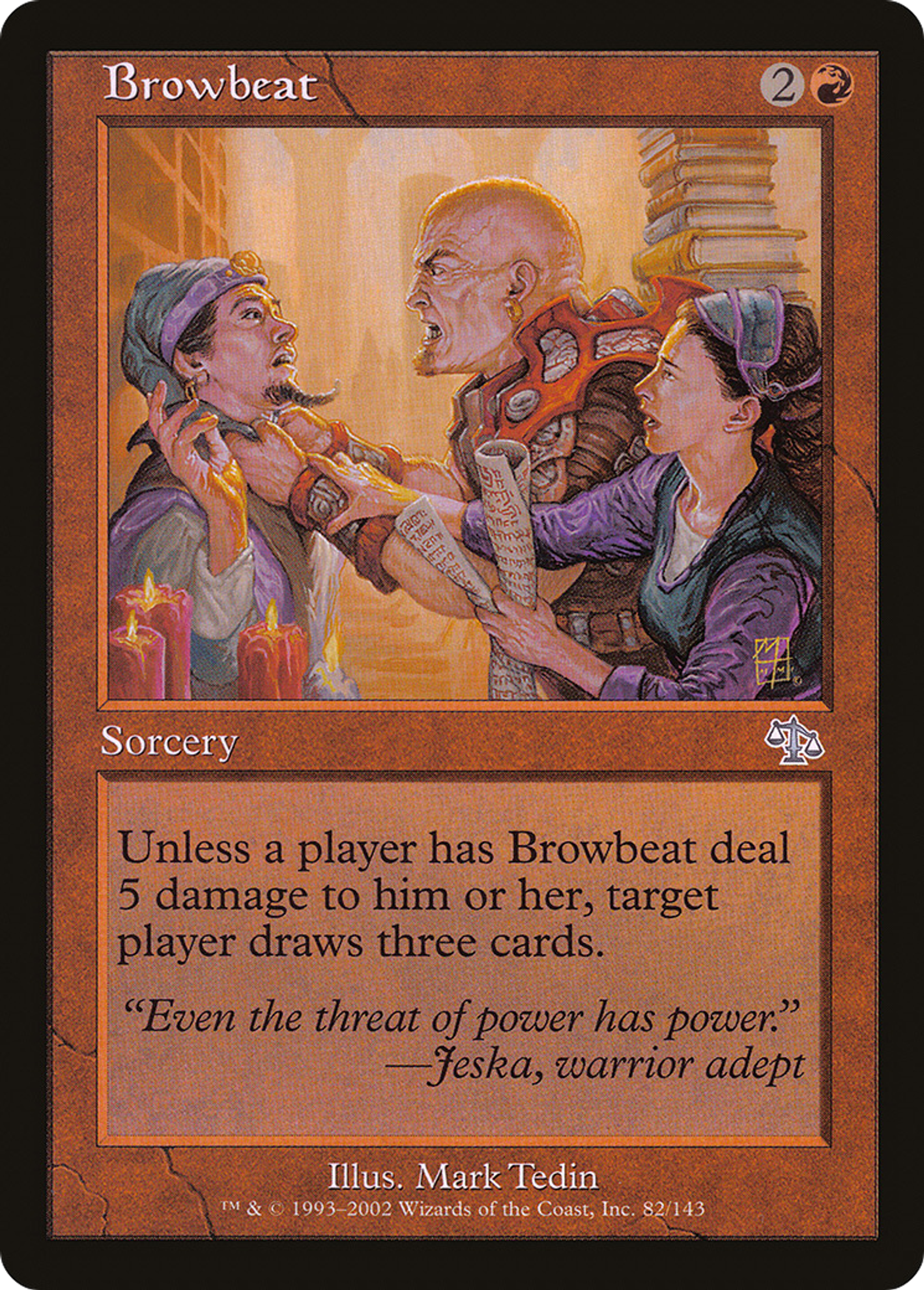 Browbeat — Judgment — Magic: The Gathering