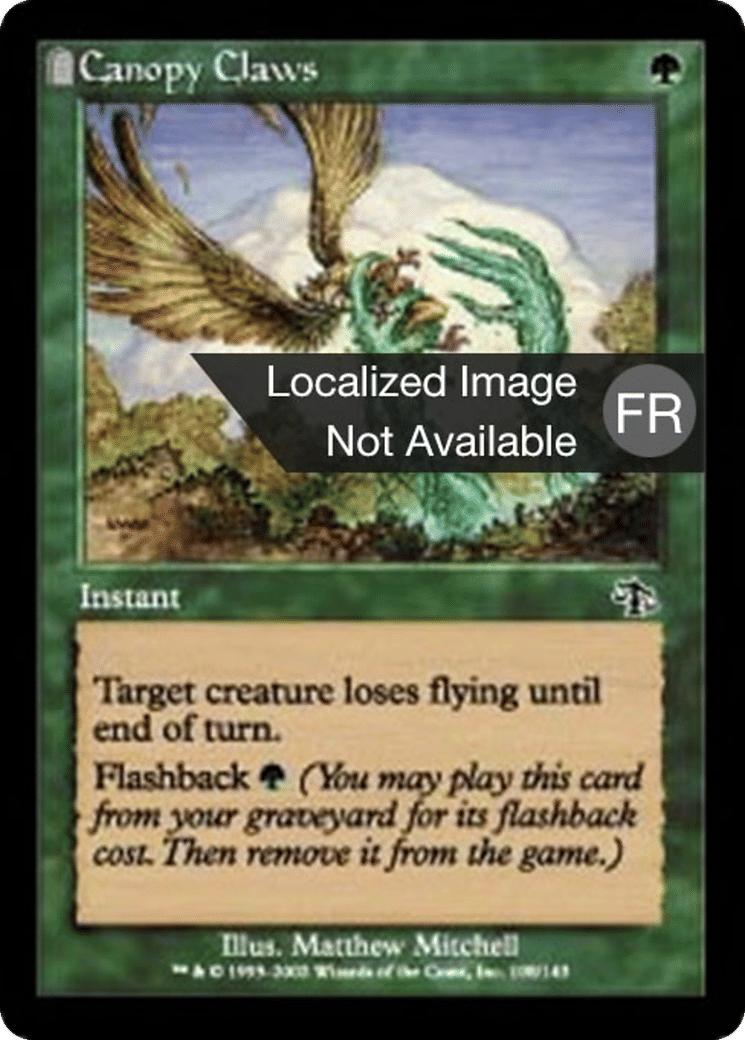 Griffes de la canopée — Judgment — Magic: The Gathering