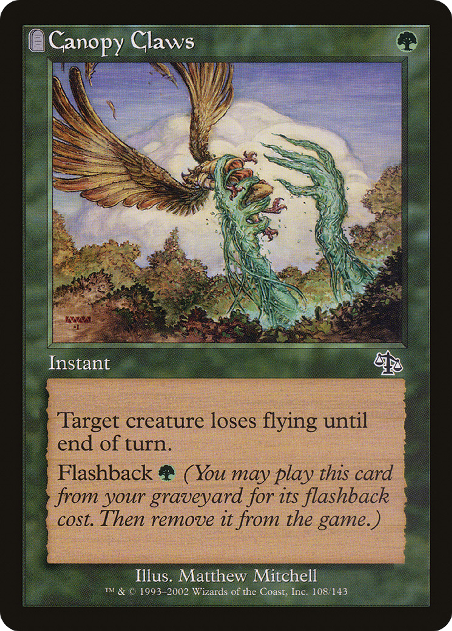 Canopy Claws — Judgment — Magic: The Gathering