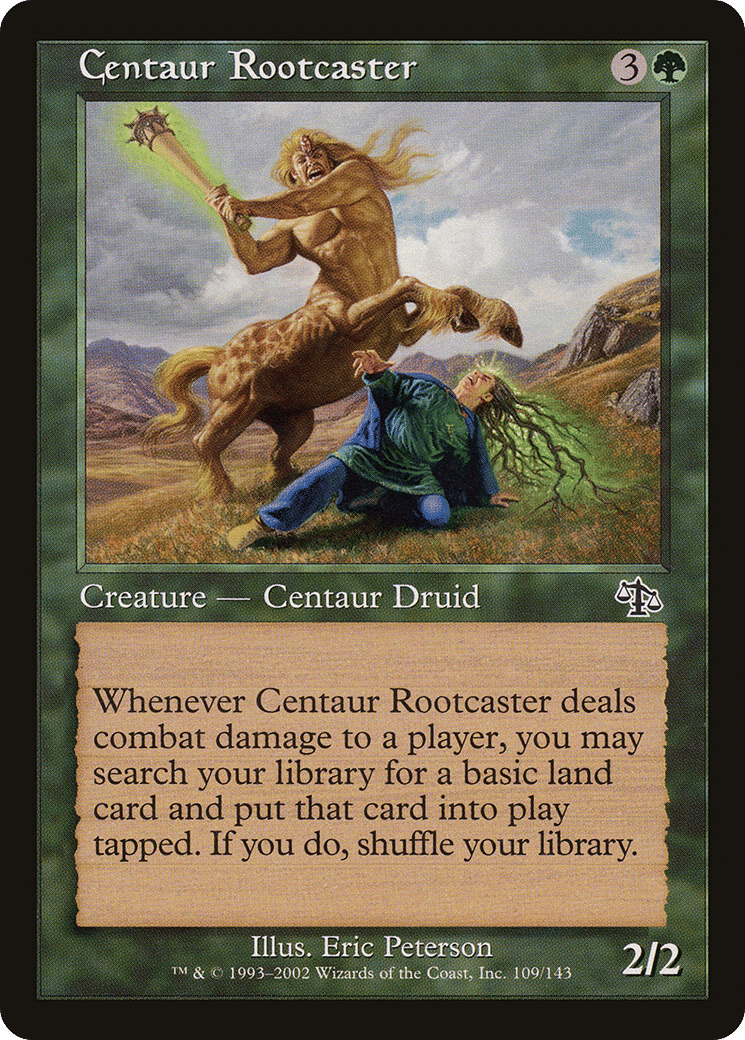 Centaur Rootcaster — Judgment — Magic: The Gathering