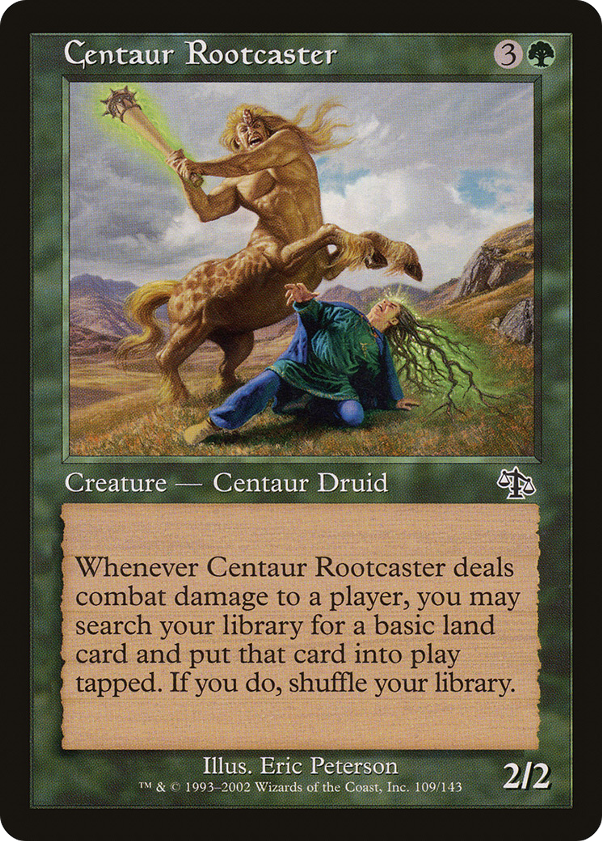 Centaur Rootcaster — Judgment — Magic: The Gathering