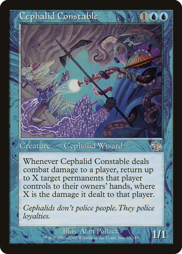 Cephalid Constable — Judgment — Magic: The Gathering