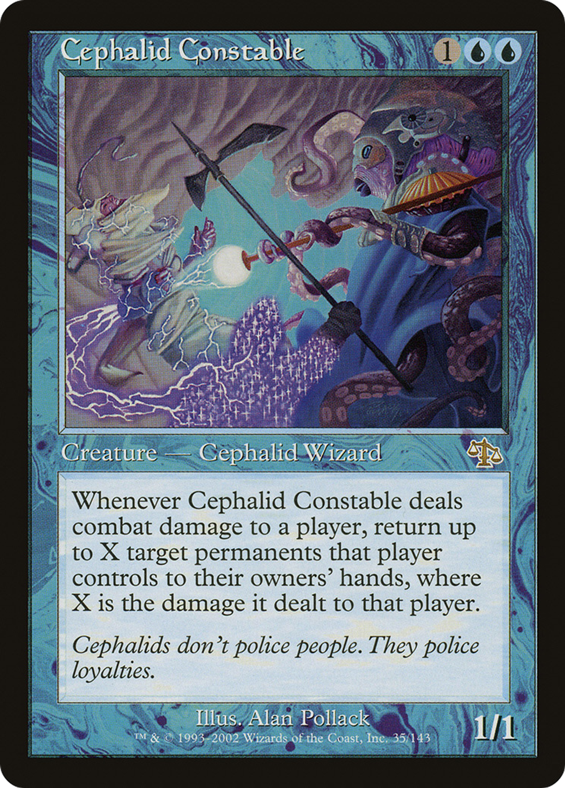 Cephalid Constable — Judgment — Magic: The Gathering