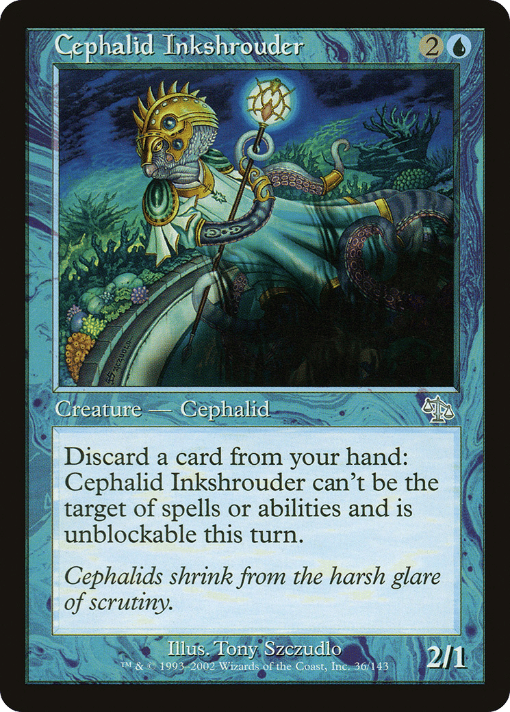 Cephalid Inkshrouder — Judgment — Magic: The Gathering