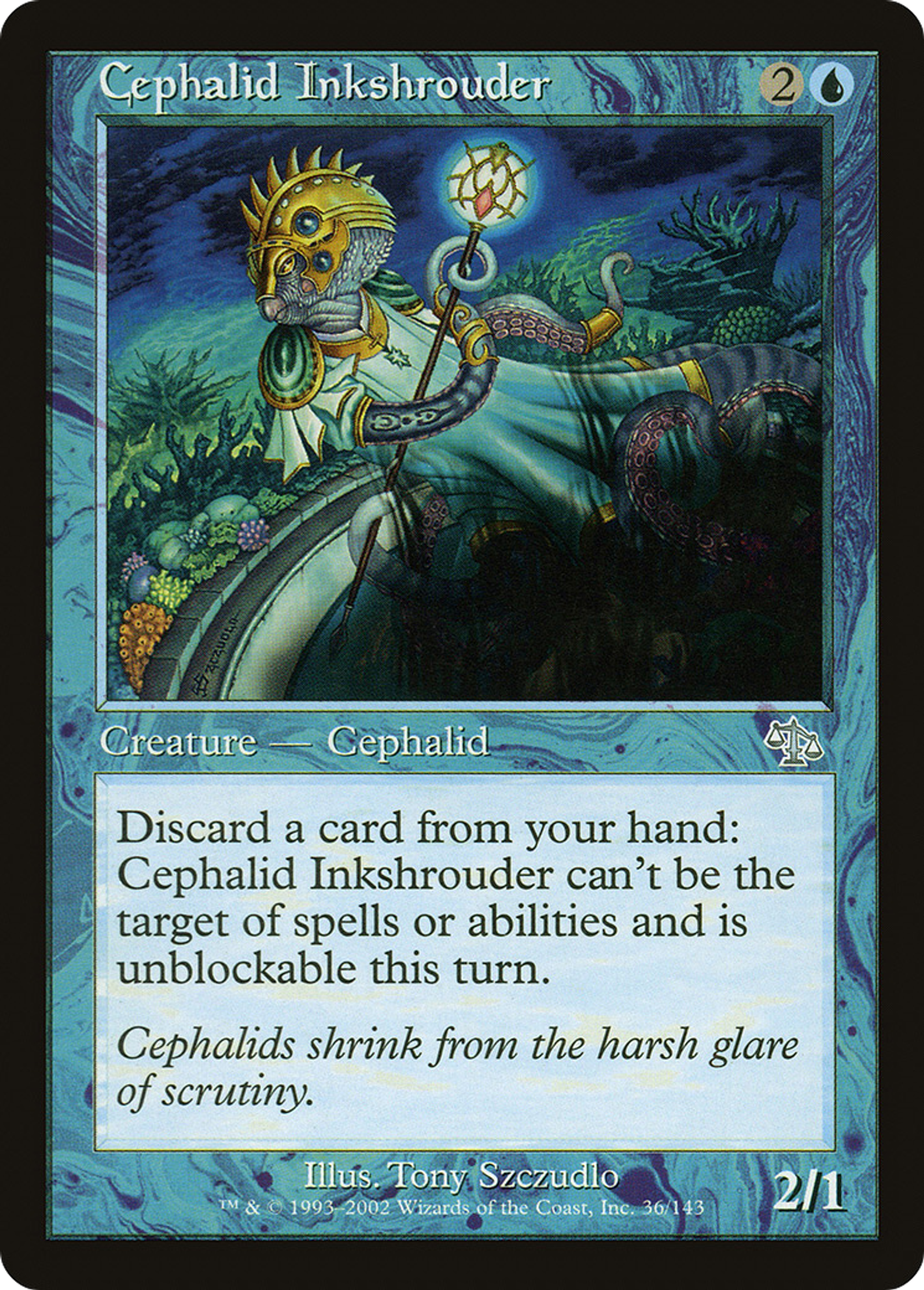 Cephalid Inkshrouder — Judgment — Magic: The Gathering