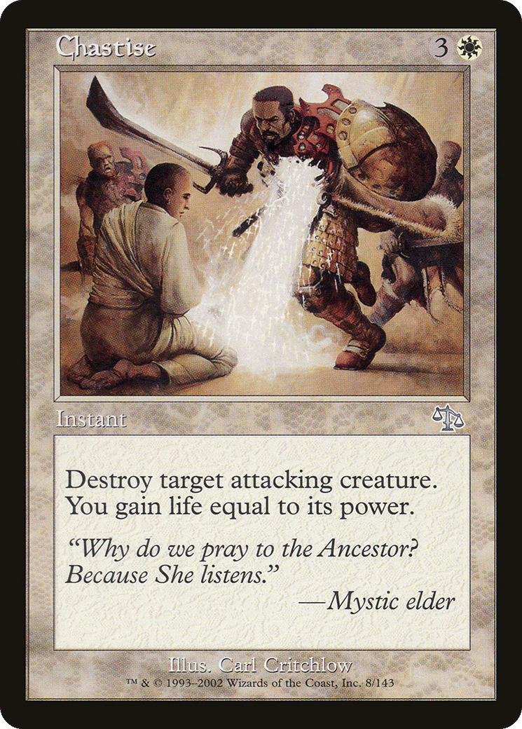 Chastise — Judgment — Magic: The Gathering