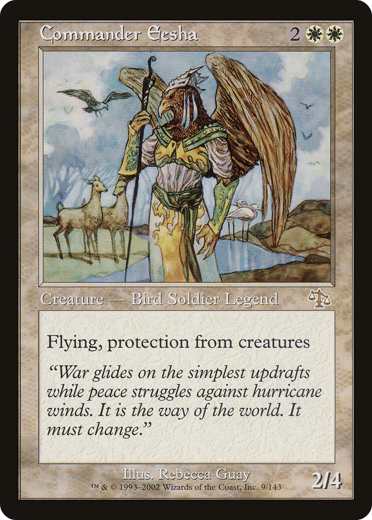Commander Eesha — Judgment — Magic: The Gathering