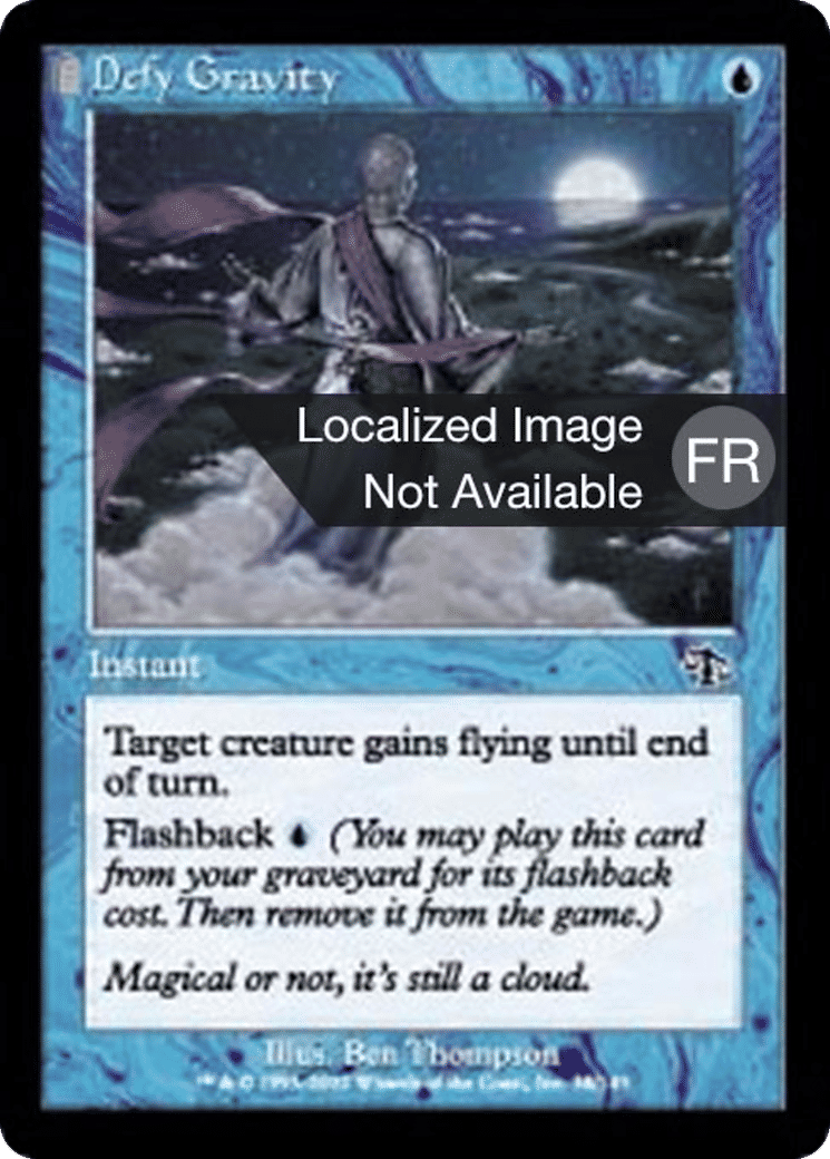 Défi contre la gravité — Judgment — Magic: The Gathering