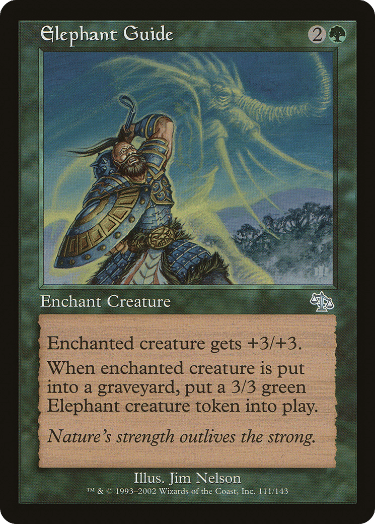 Elephant Guide — Judgment — Magic: The Gathering