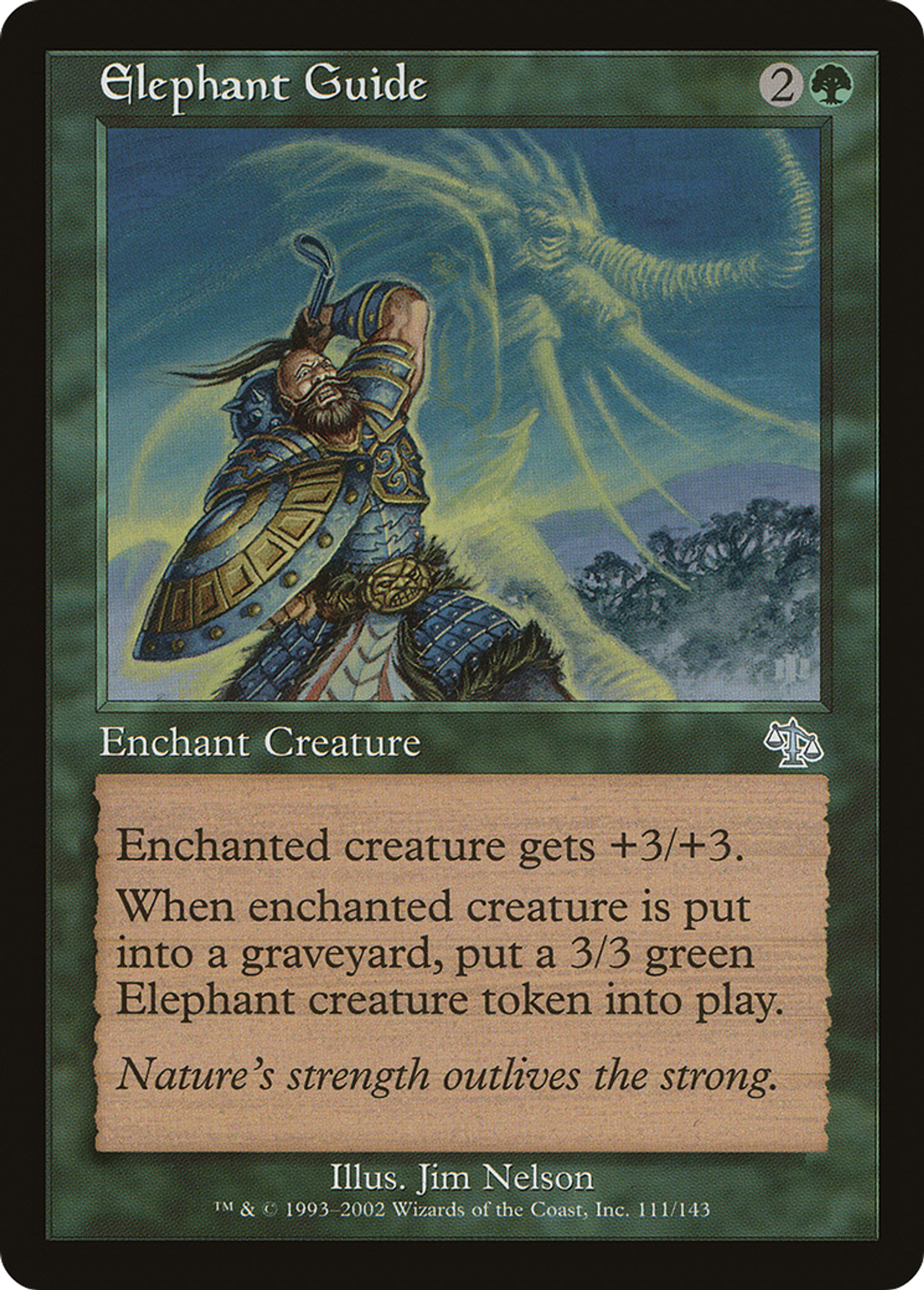 Elephant Guide — Judgment — Magic: The Gathering