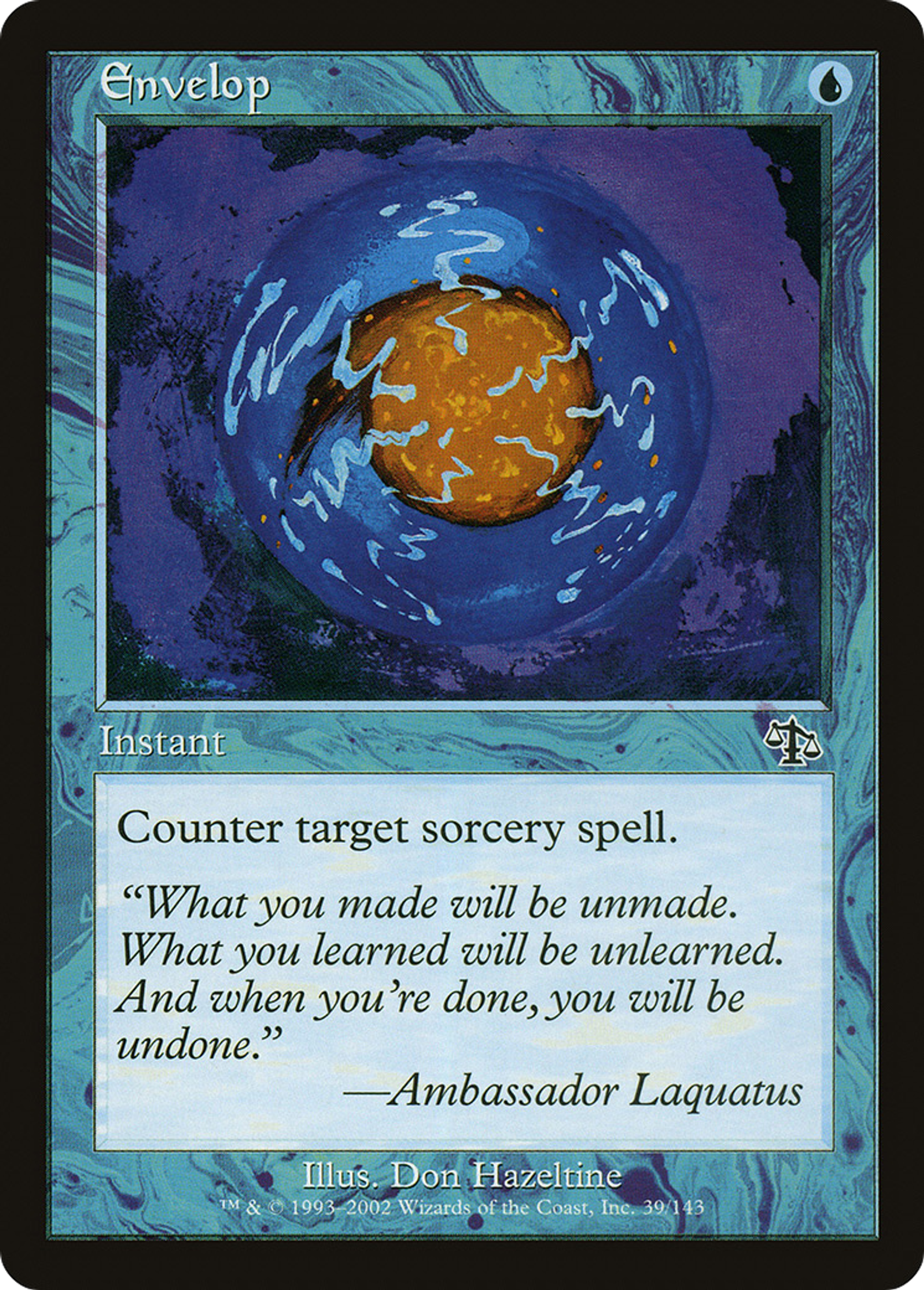 Envelop — Judgment — Magic: The Gathering