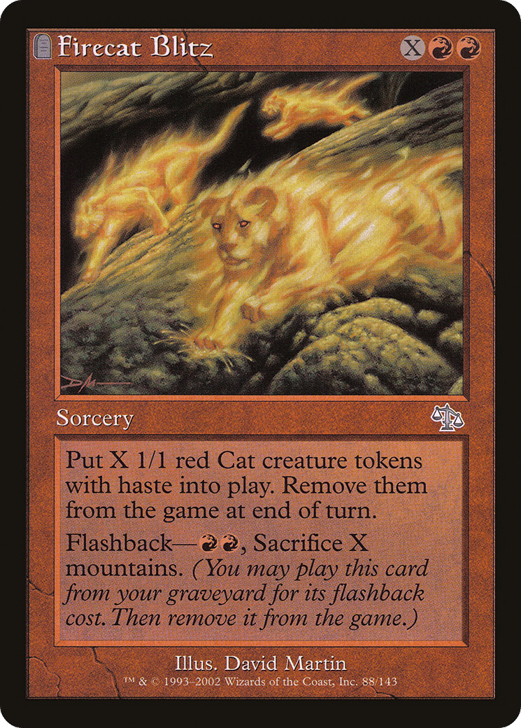 Firecat Blitz — Judgment — Magic: The Gathering