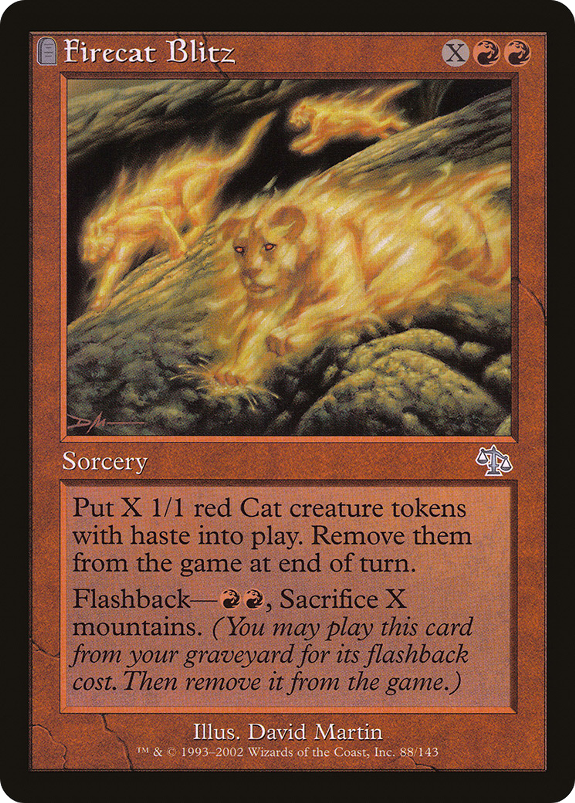 Firecat Blitz — Judgment — Magic: The Gathering