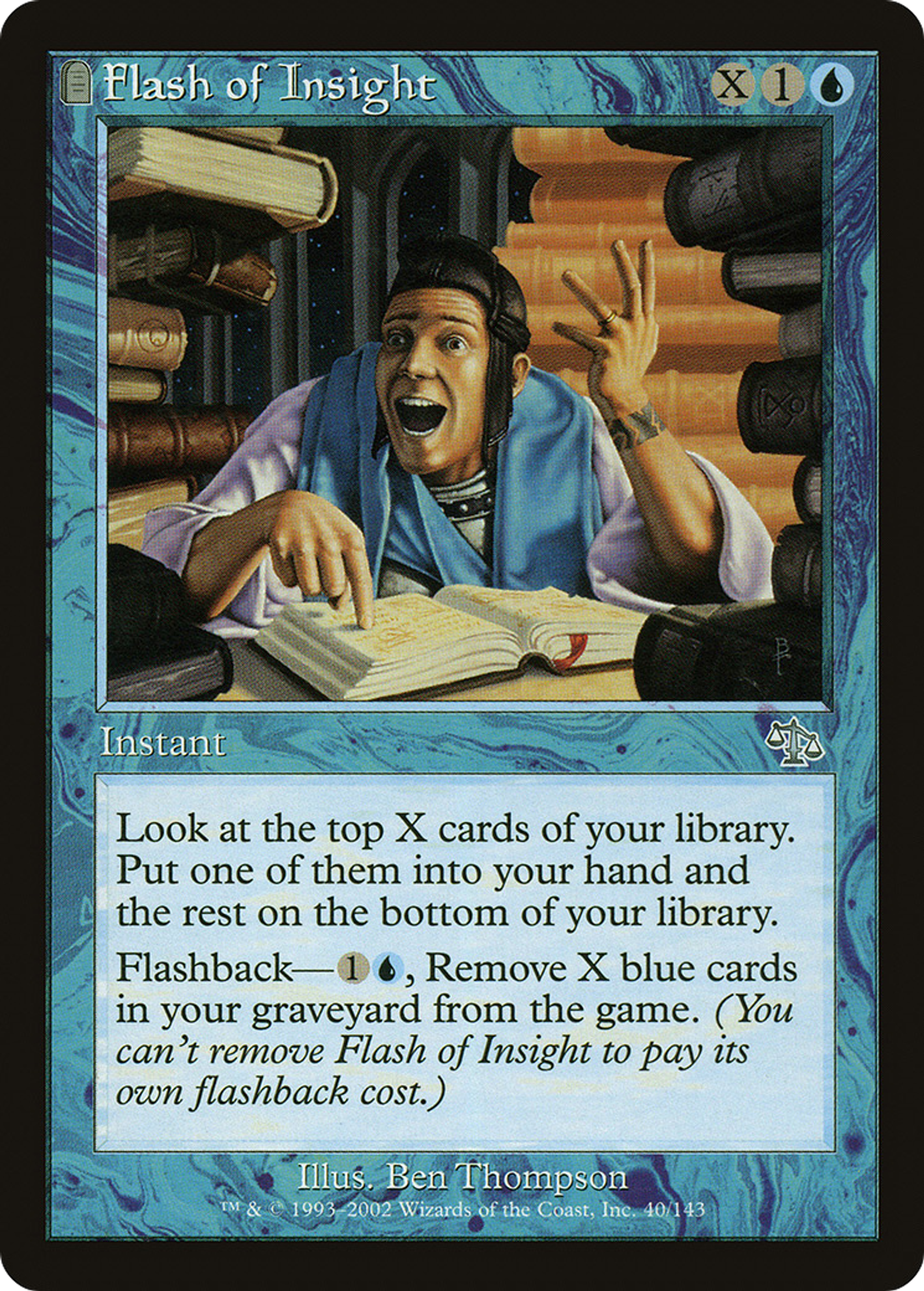 Flash of Insight — Judgment — Magic: The Gathering