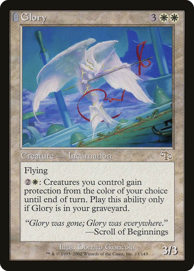 Glory — Judgment — Magic: The Gathering