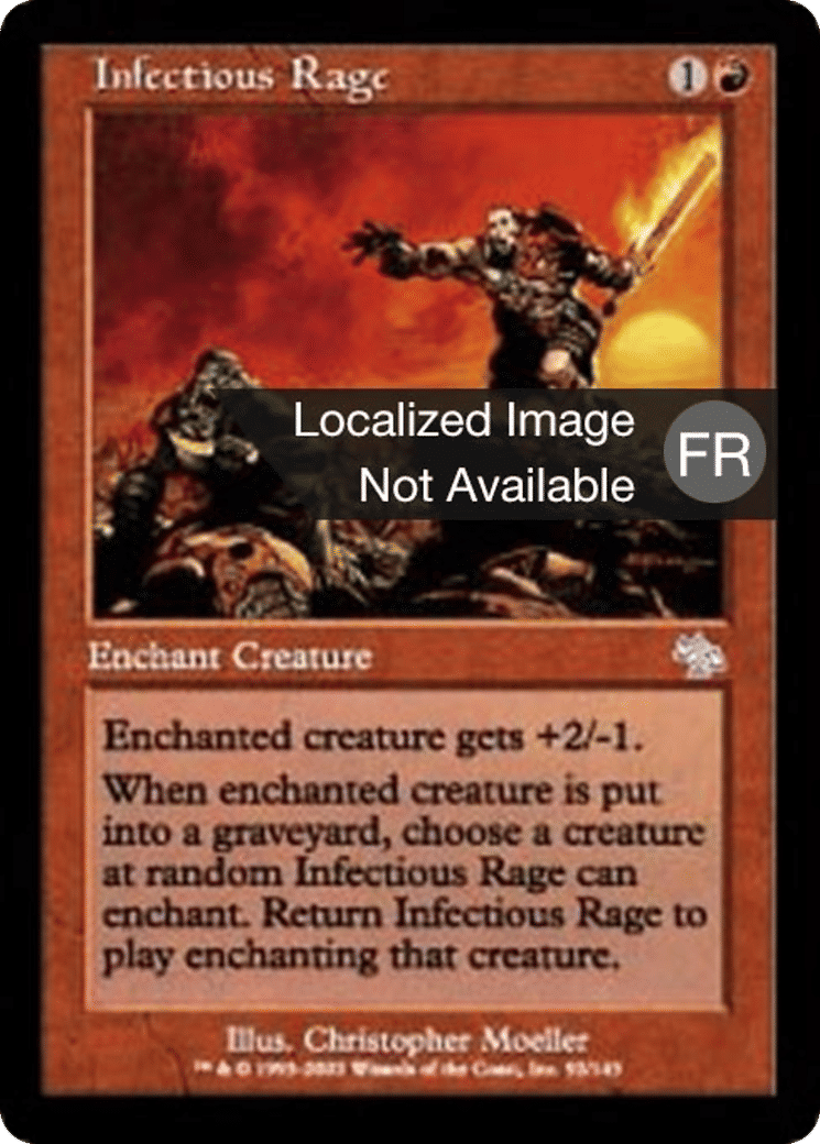 Rage infectieuse — Judgment — Magic: The Gathering