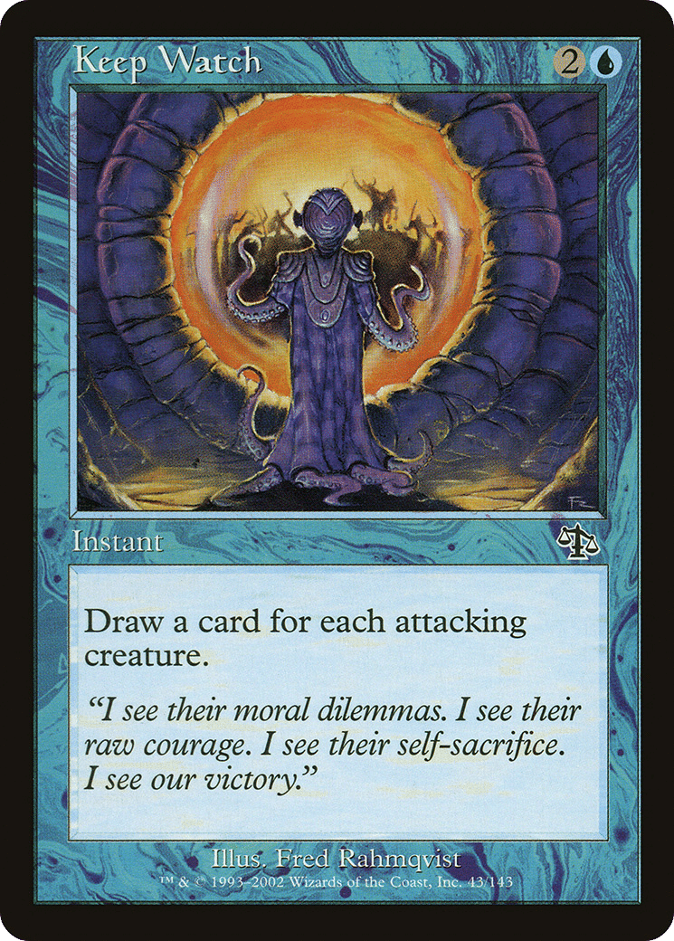 Keep Watch — Judgment — Magic: The Gathering