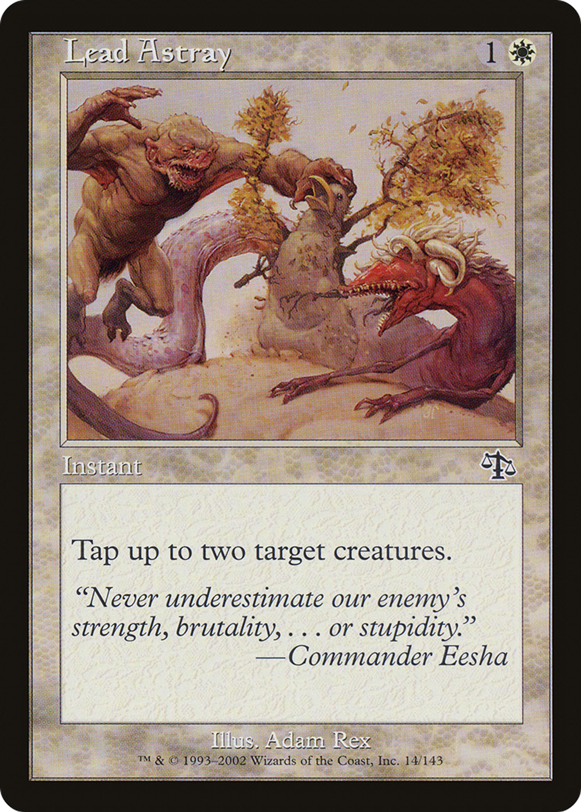 Grand leurre — Judgment — Magic: The Gathering