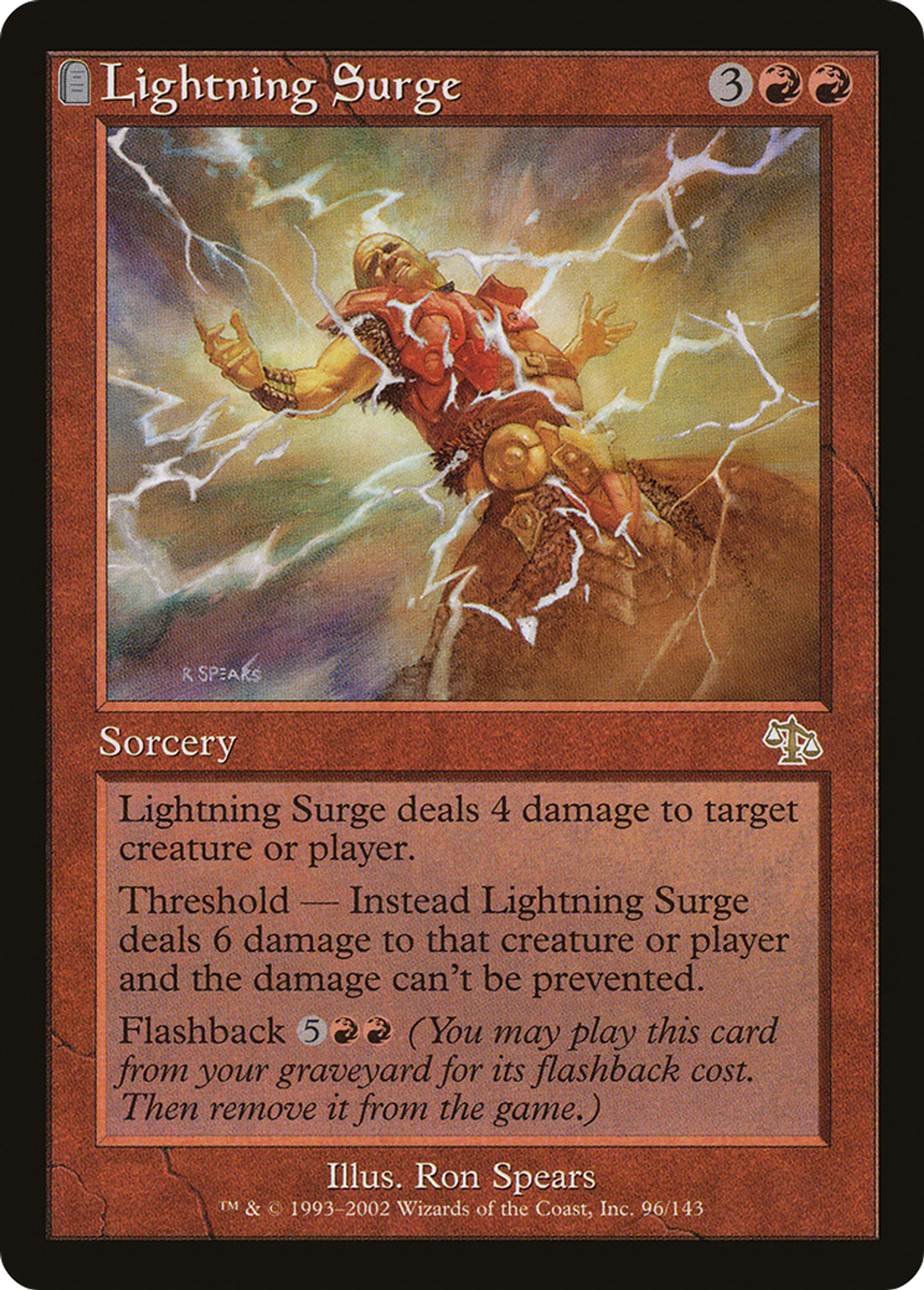 Lightning Surge — Judgment — Magic: The Gathering