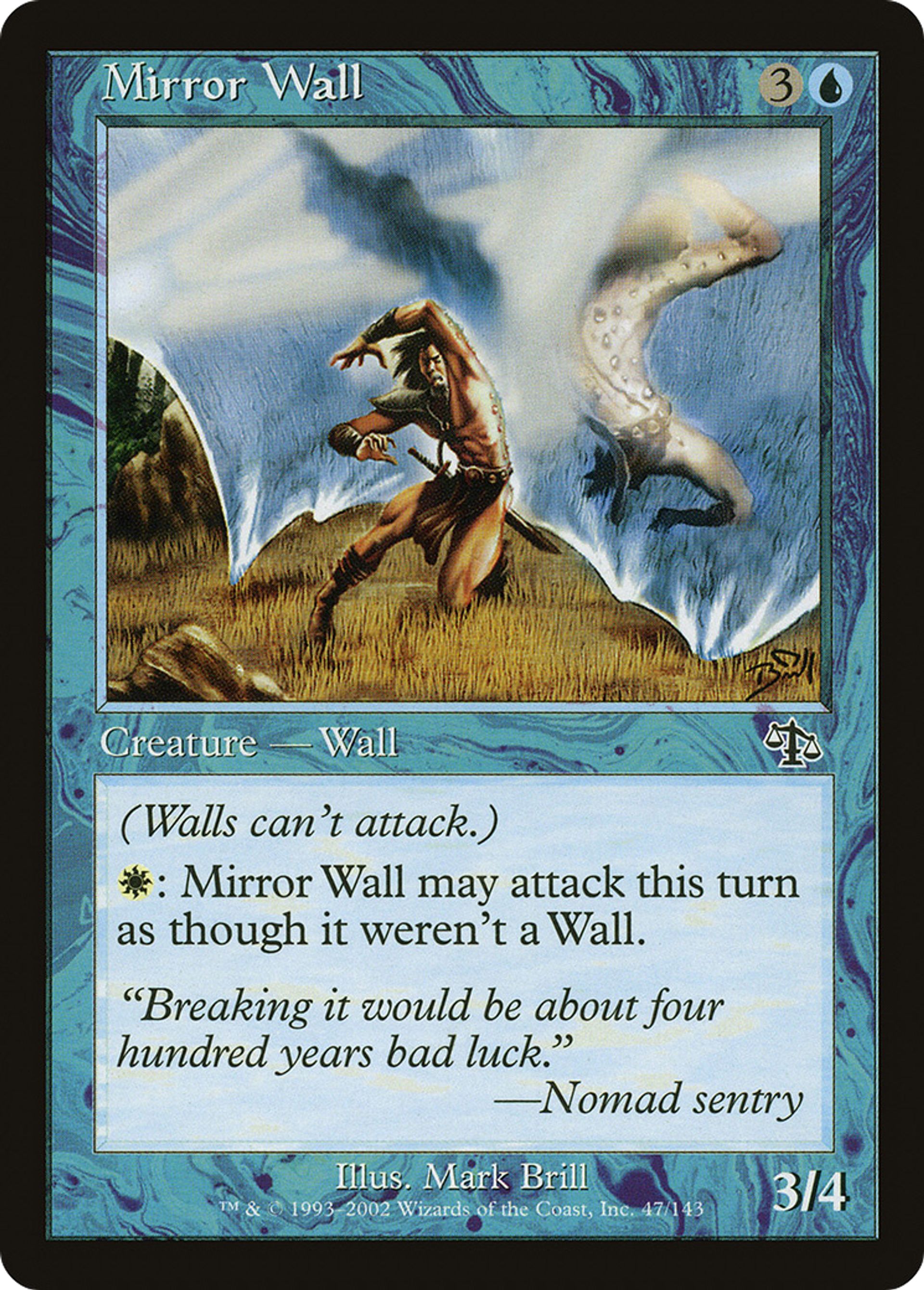 Mirror Wall — Judgment — Magic: The Gathering