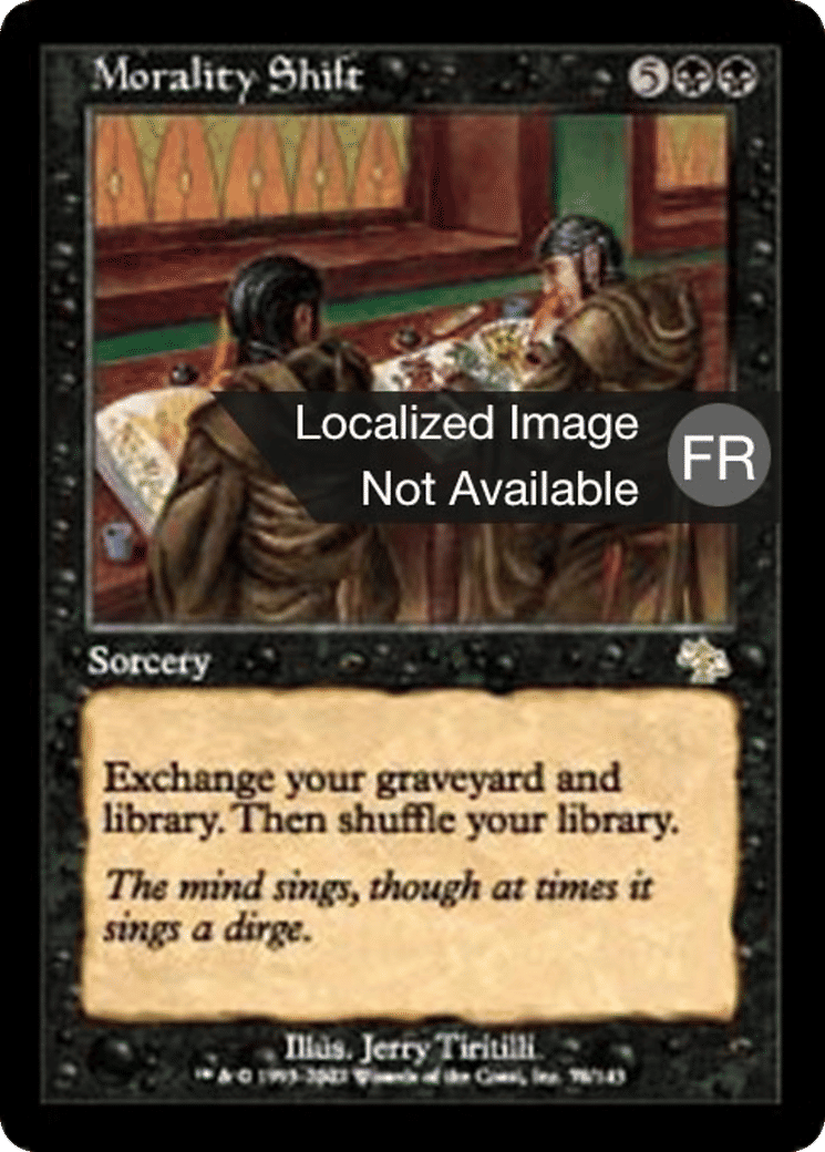 Changement de moralité — Judgment — Magic: The Gathering