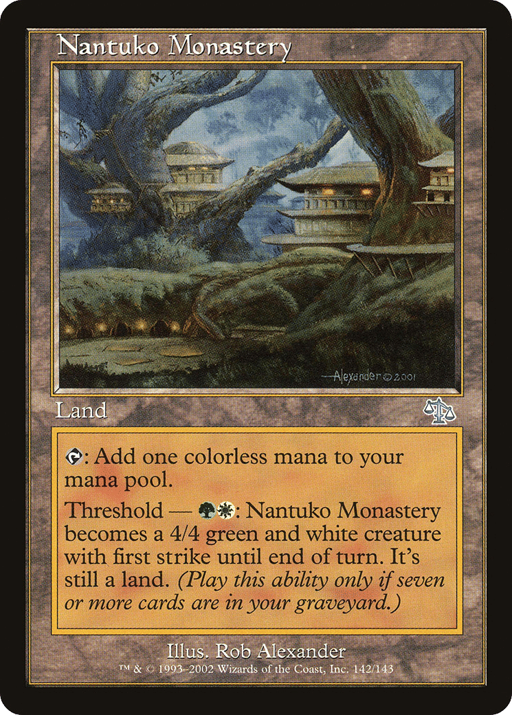 Nantuko Monastery — Judgment — Magic: The Gathering