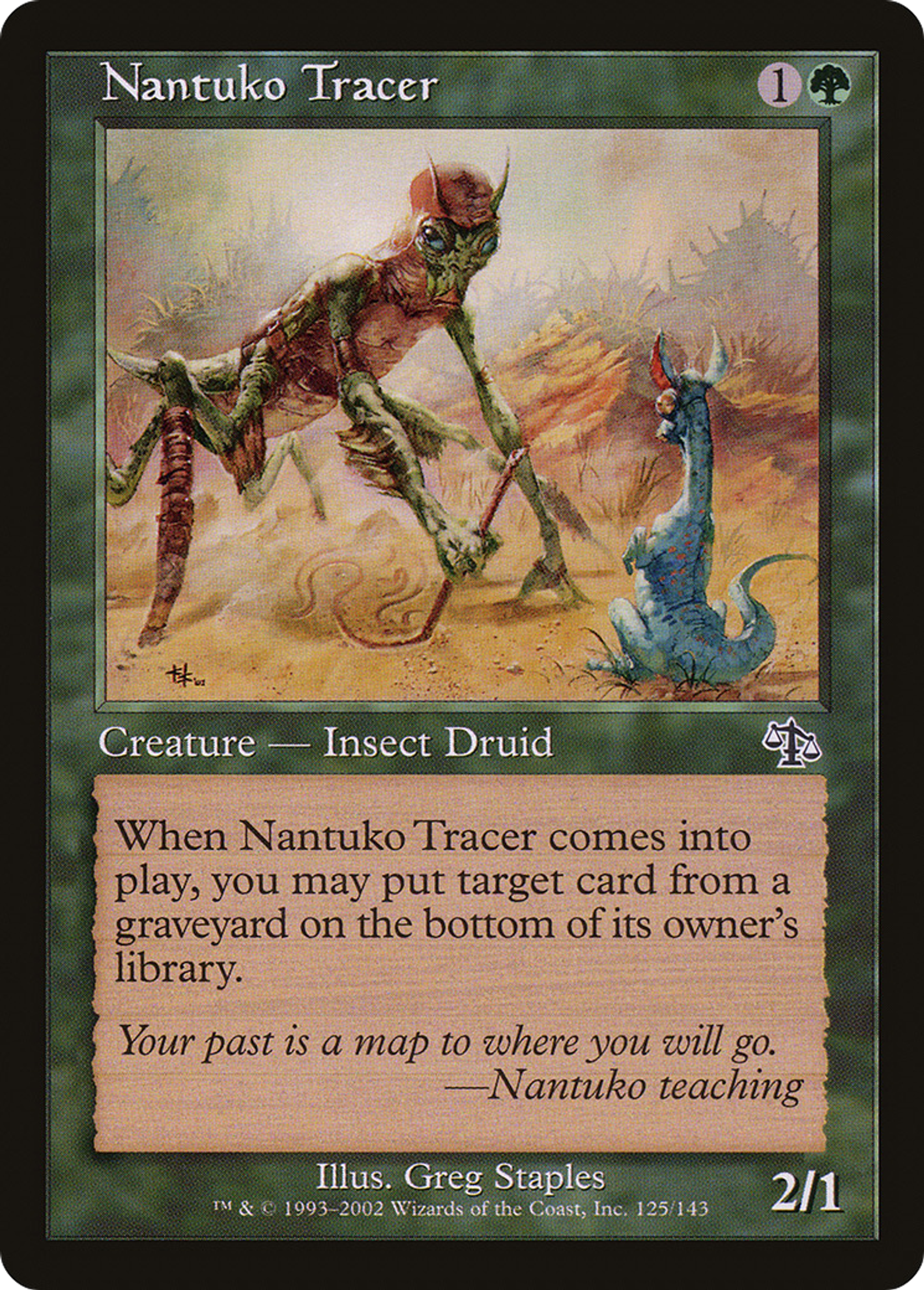Nantuko Tracer — Judgment — Magic: The Gathering