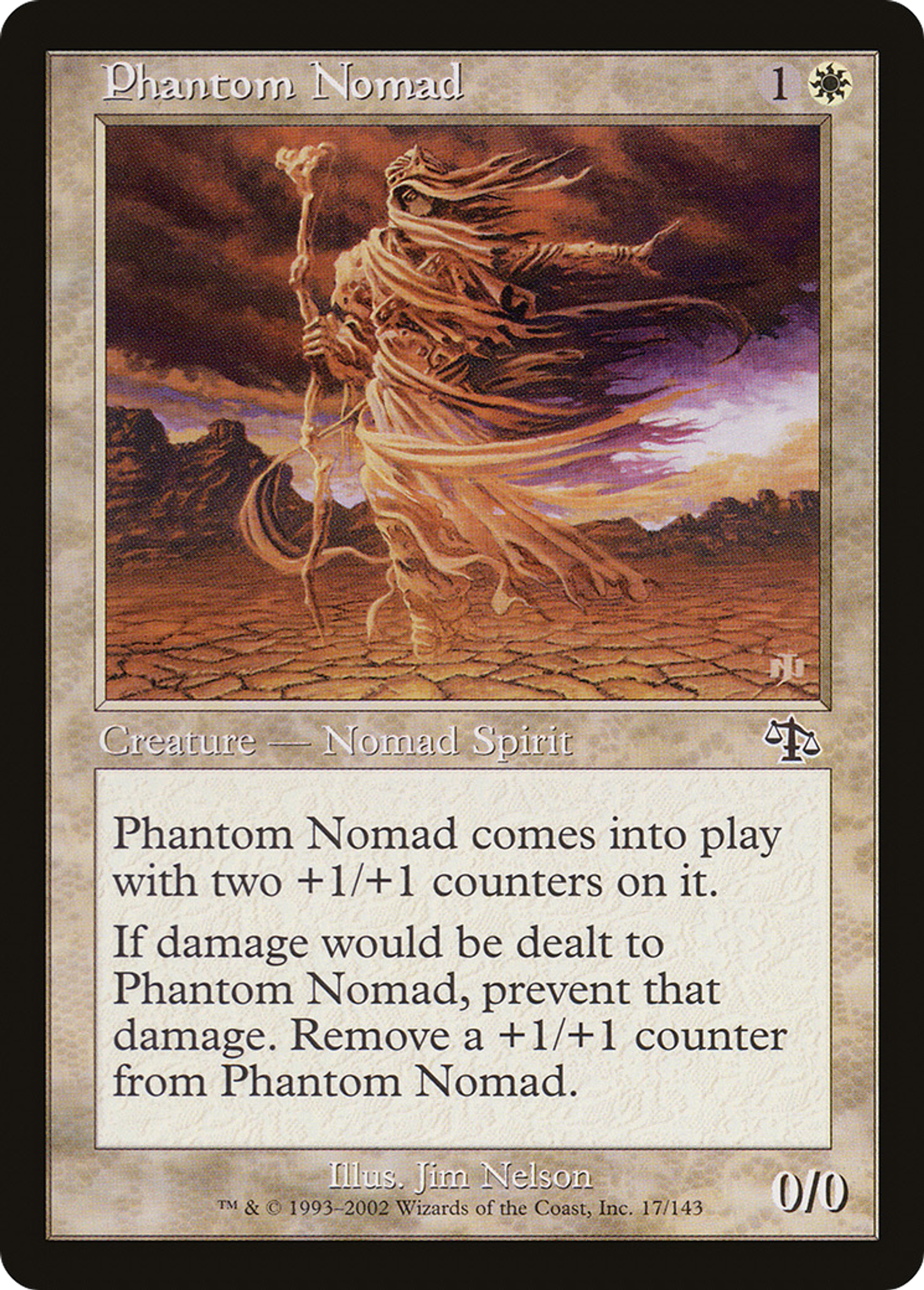 Nomade fantomatique — Judgment — Magic: The Gathering