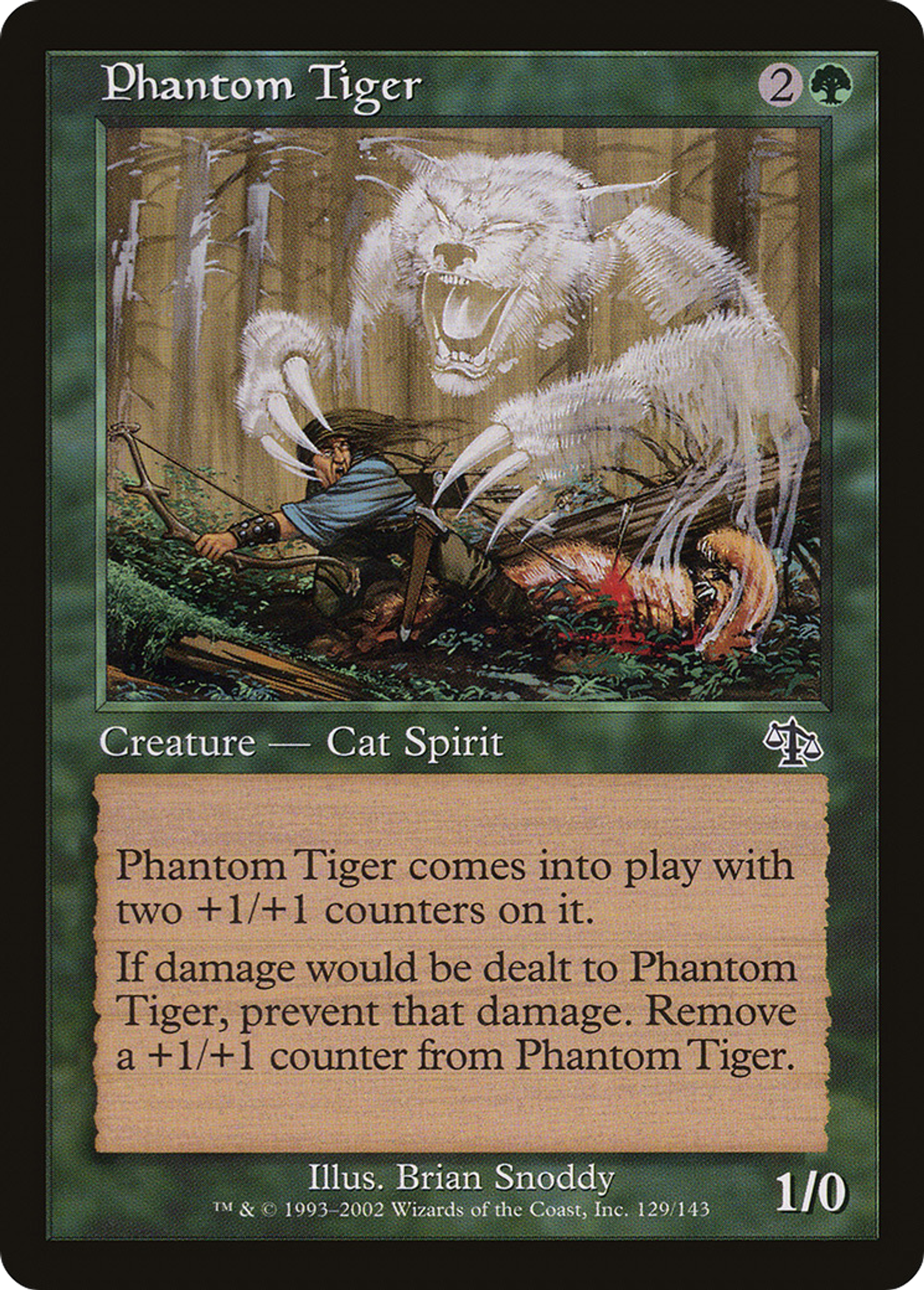 Phantom Tiger — Judgment — Magic: The Gathering