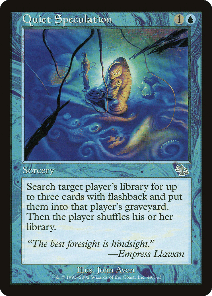 Quiet Speculation — Judgment — Magic: The Gathering