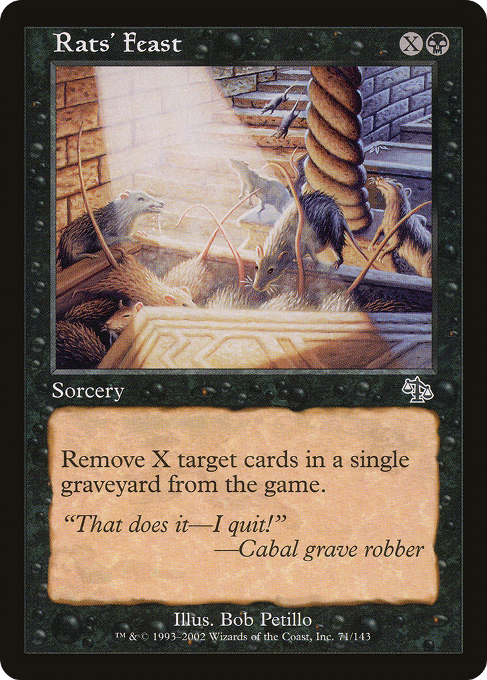 Rats' Feast — Judgment — Magic: The Gathering