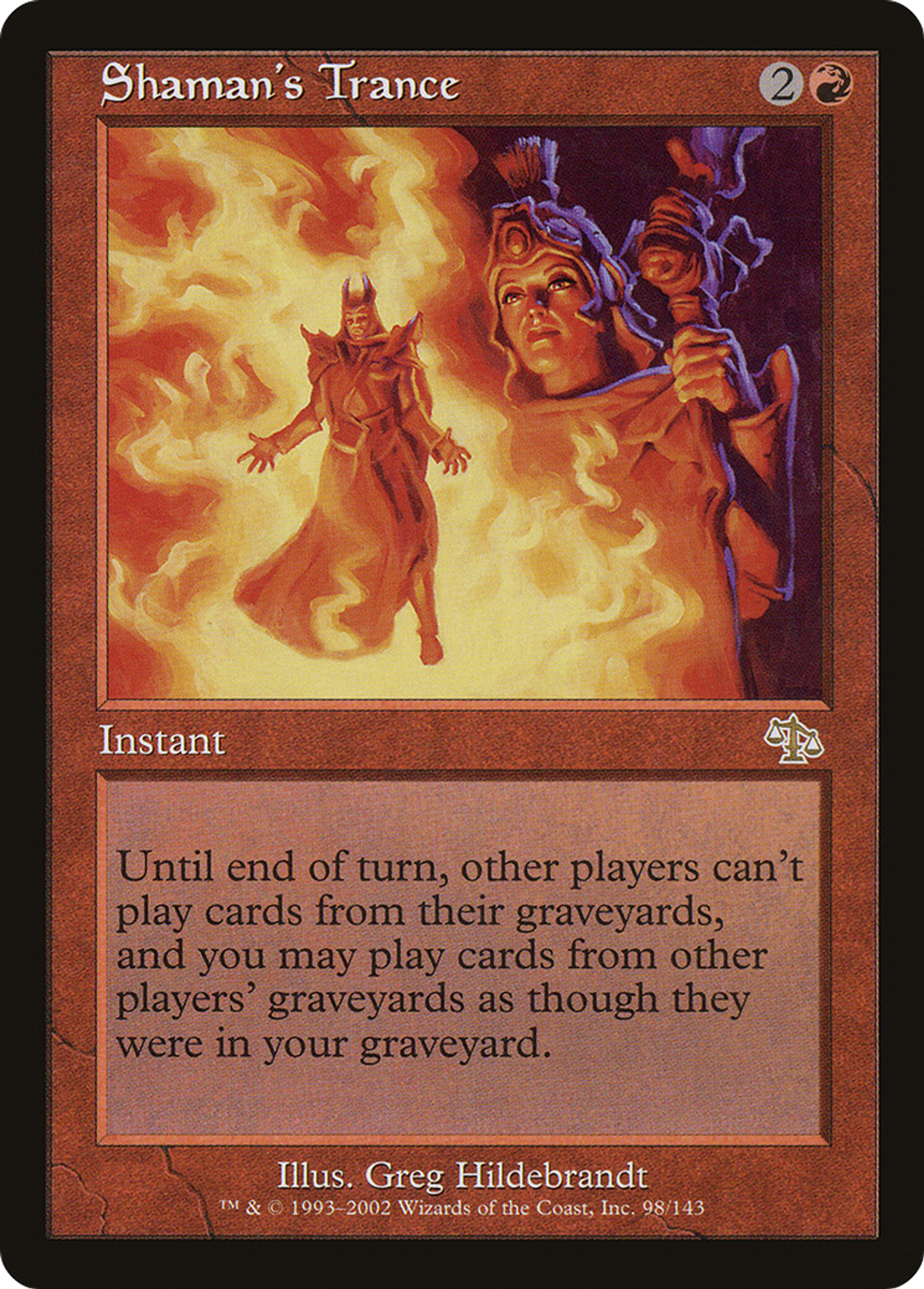 Shaman's Trance — Judgment — Magic: The Gathering