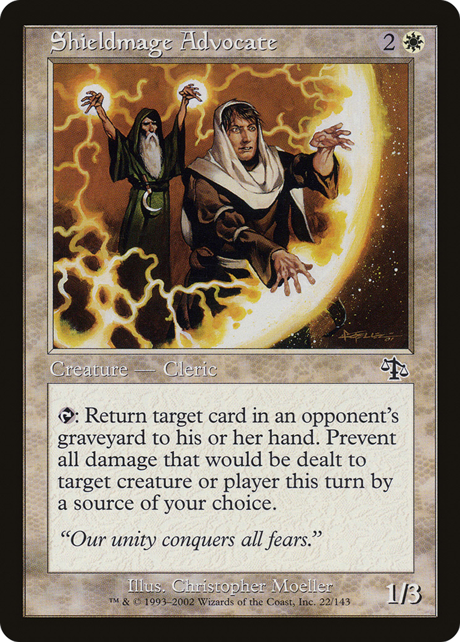 Partisan des protecmages — Judgment — Magic: The Gathering