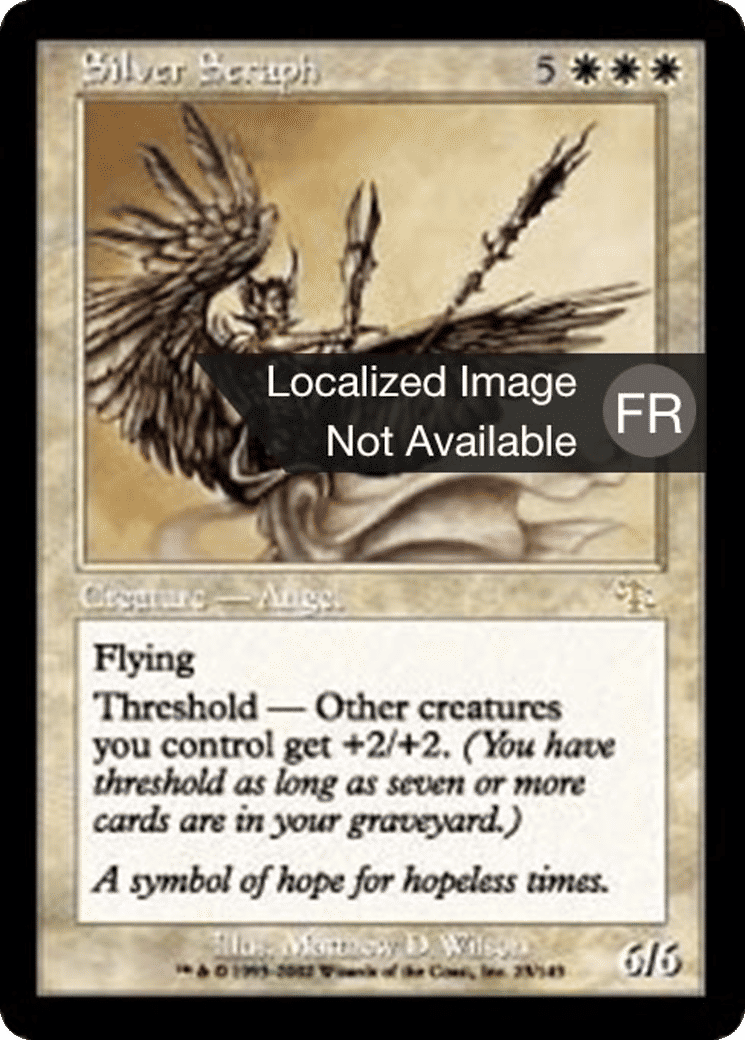 Séraphin argenté — Judgment — Magic: The Gathering