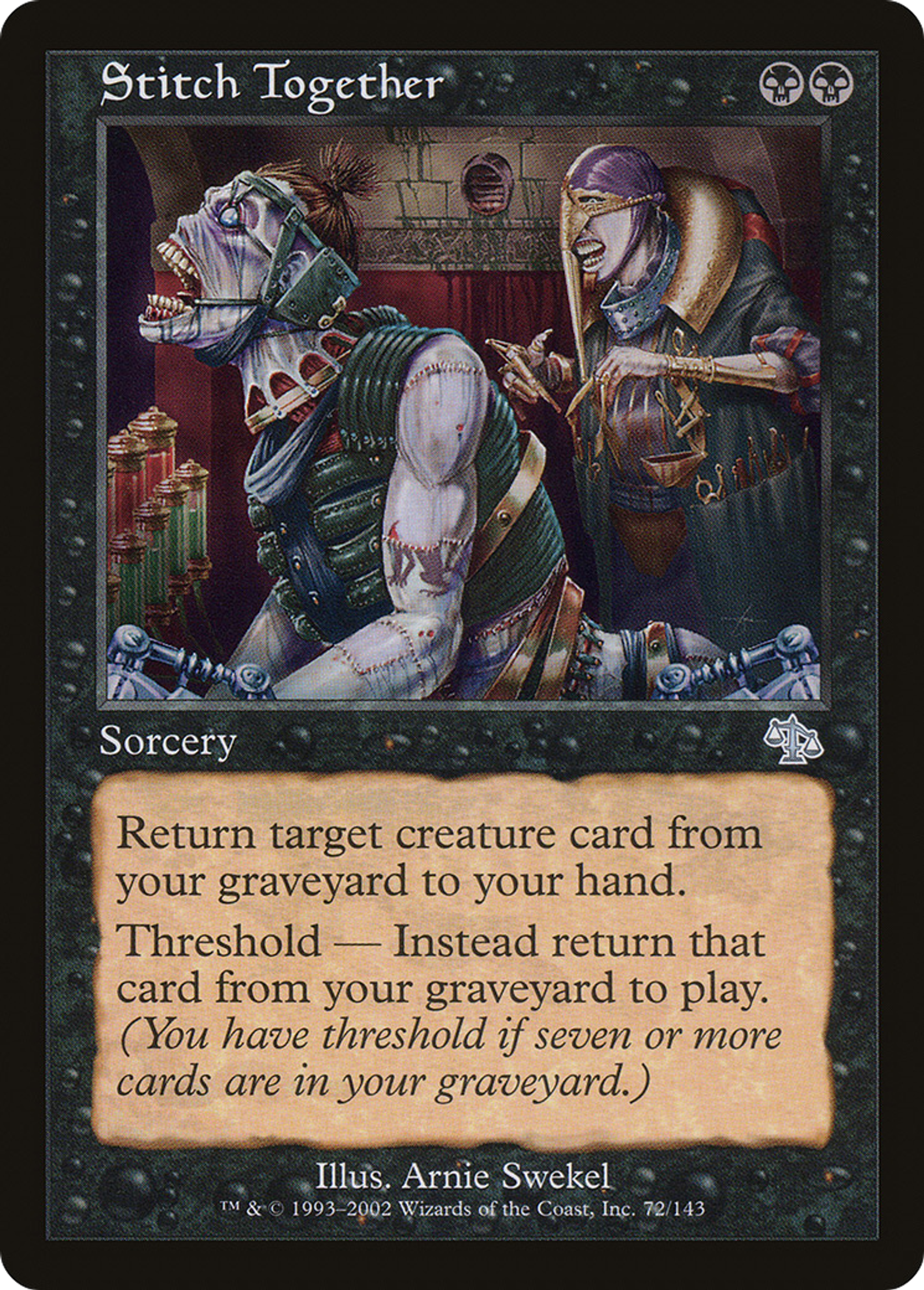 Stitch Together — Judgment — Magic: The Gathering