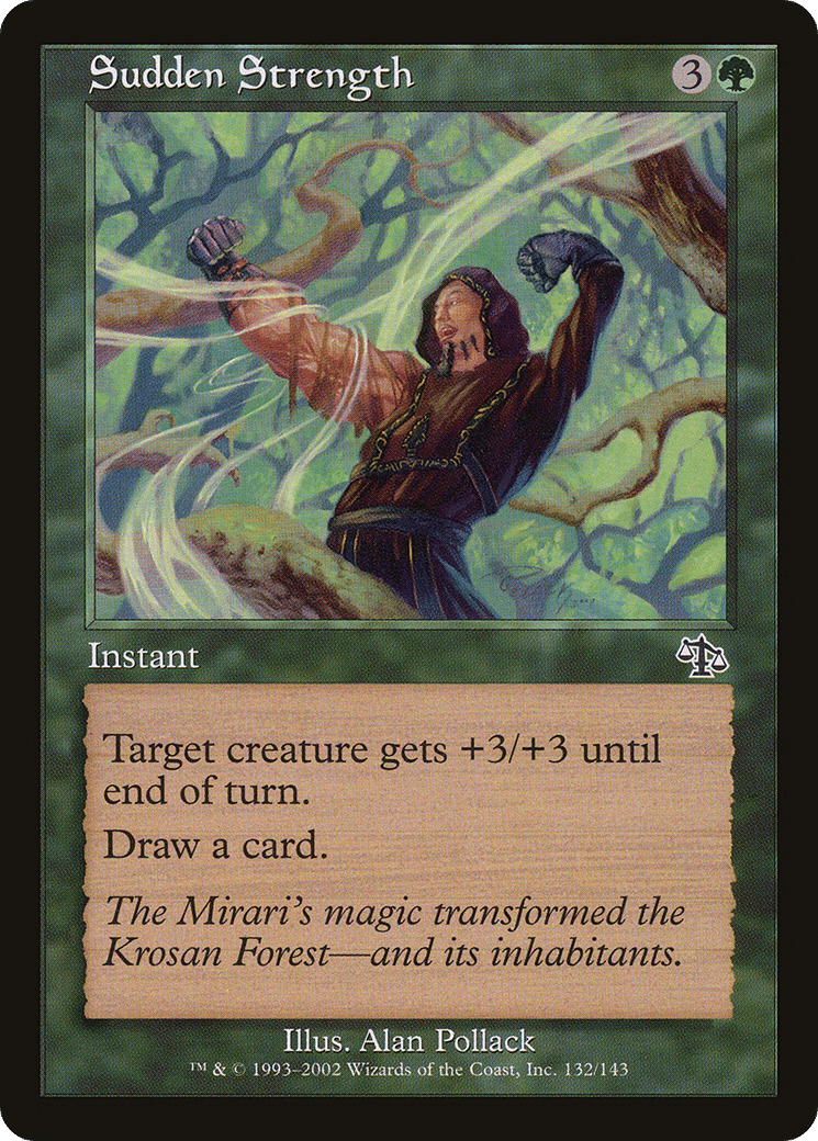 Sudden Strength — Judgment — Magic: The Gathering