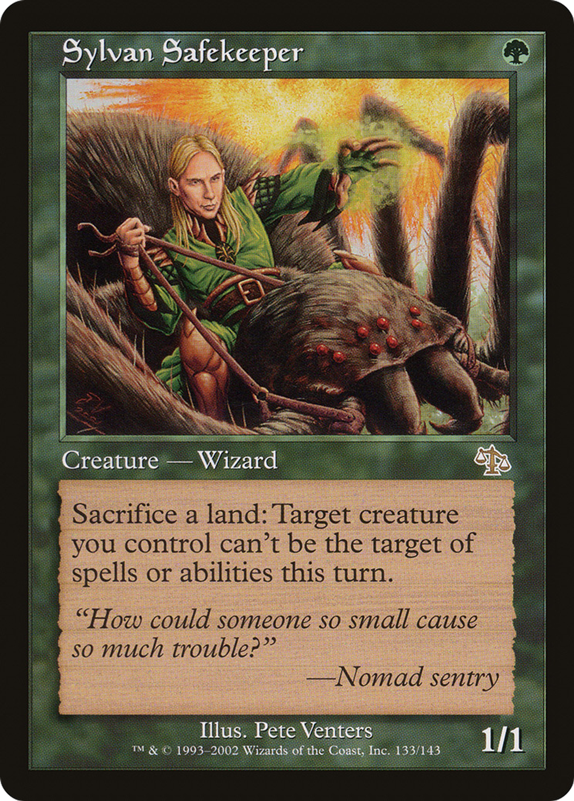 Sylvan Safekeeper — Judgment — Magic: The Gathering