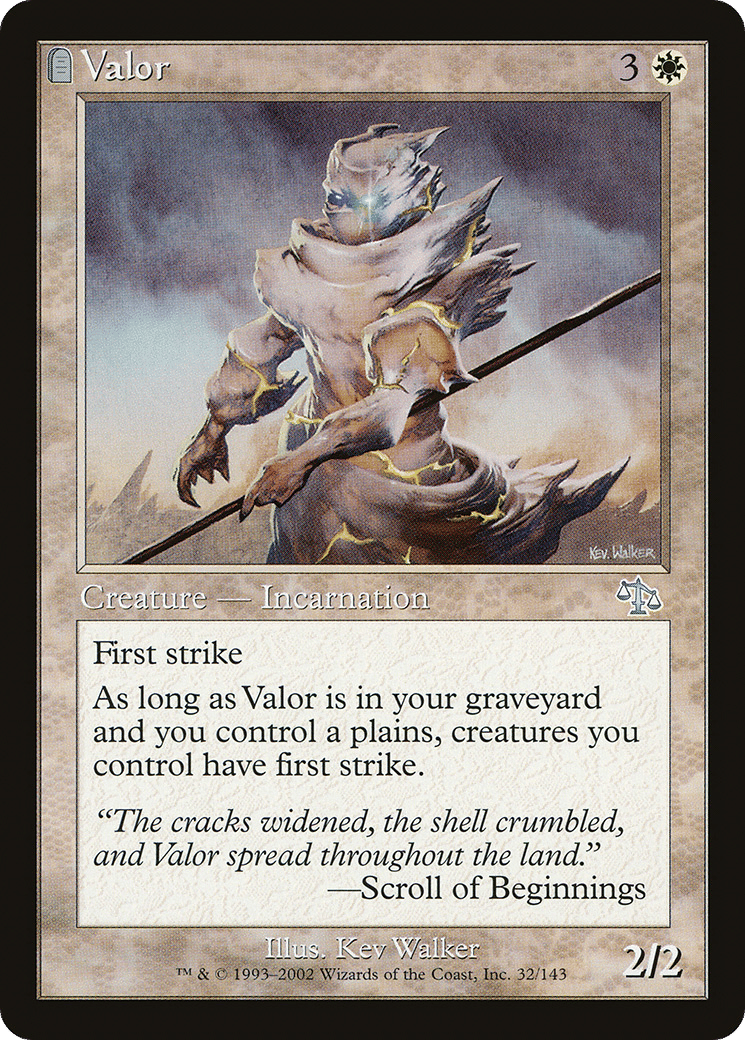 Valor — Judgment — Magic: The Gathering