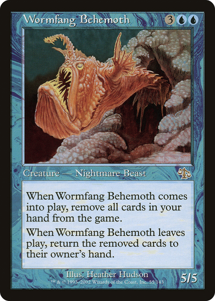 Wormfang Behemoth — Judgment — Magic: The Gathering