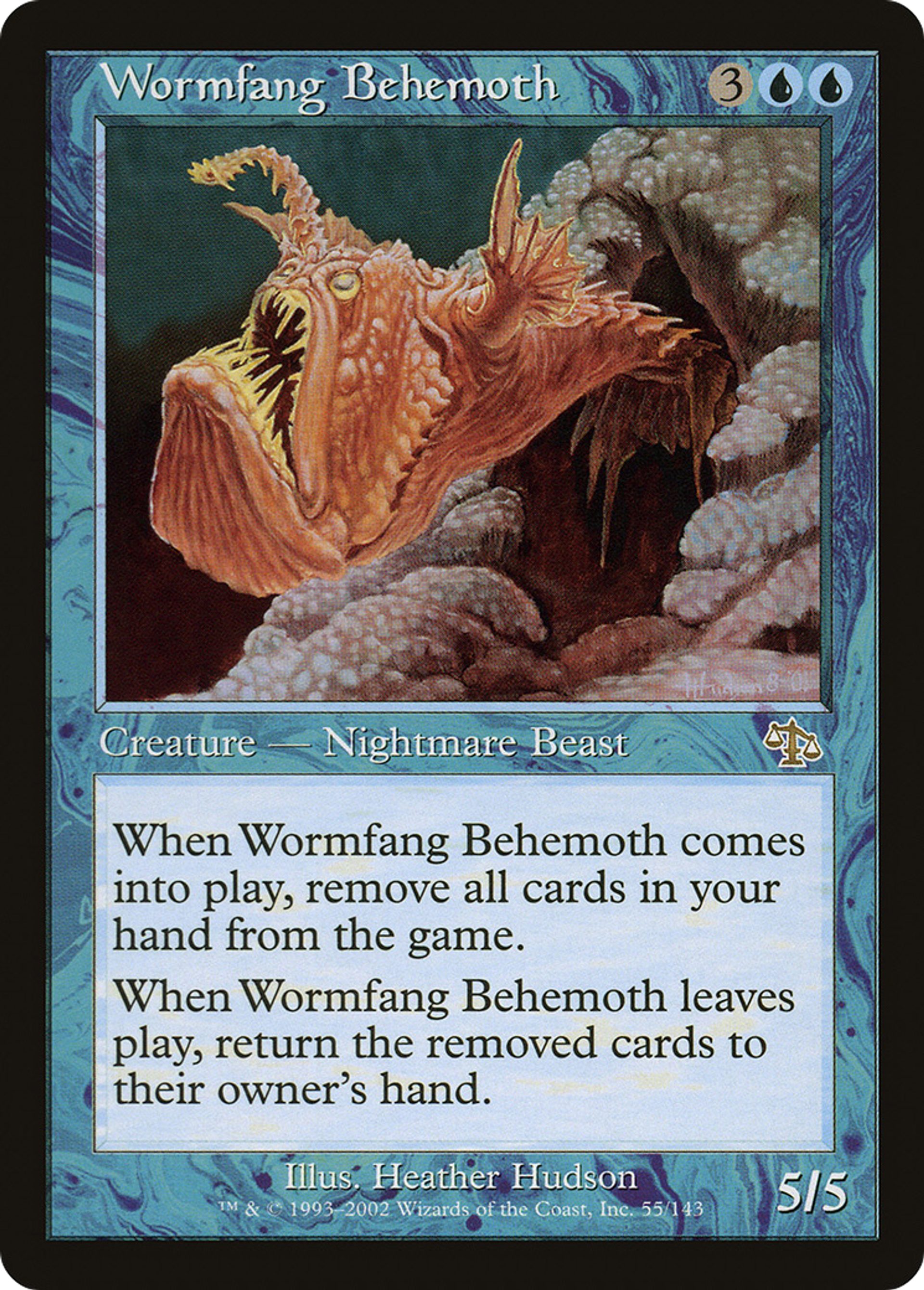 Wormfang Behemoth — Judgment — Magic: The Gathering