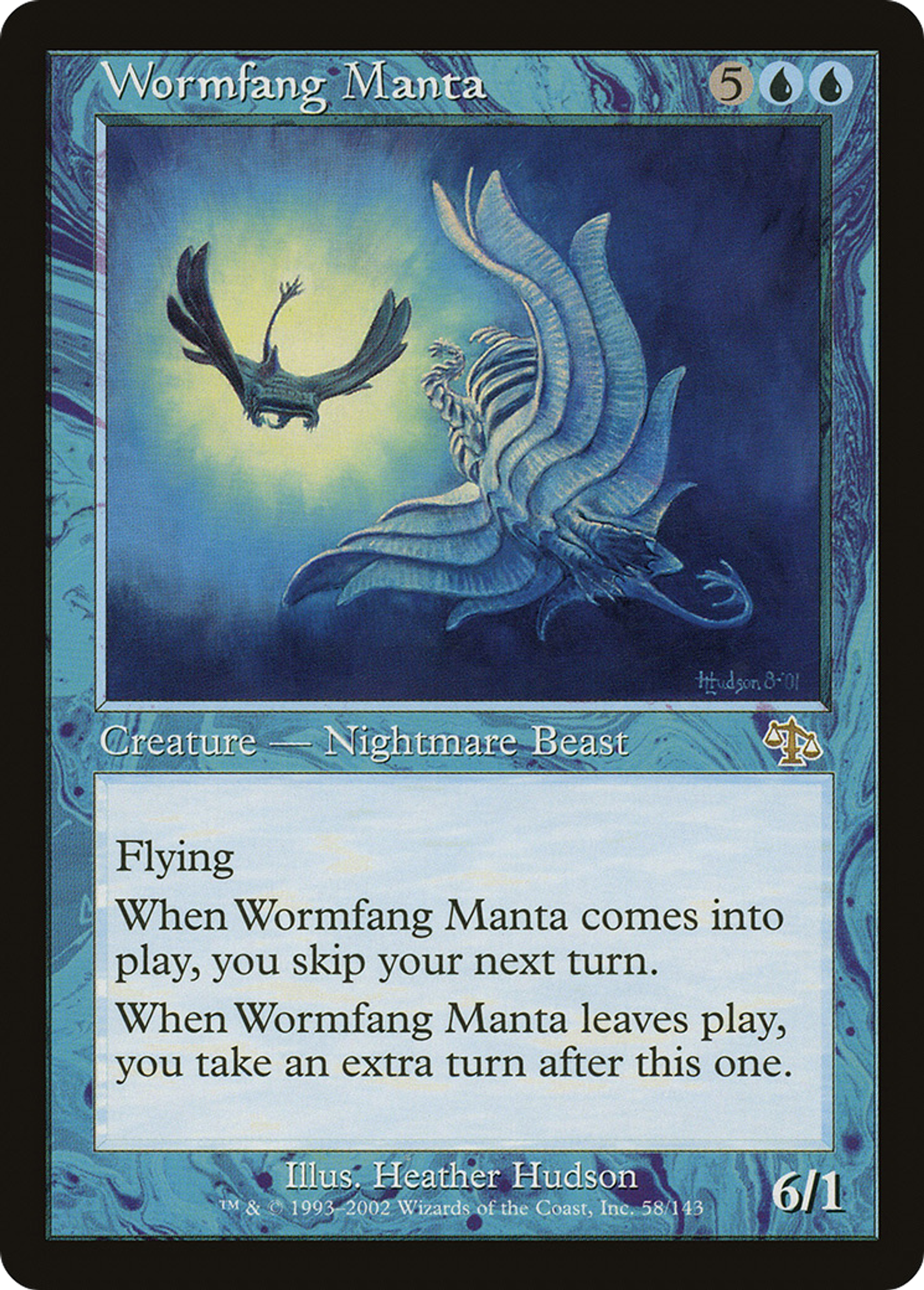 Wormfang Manta — Judgment — Magic: The Gathering