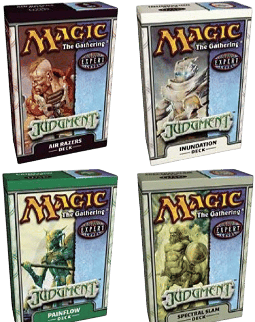 Display de Theme Decks Judgment — Judgment — Magic: The Gathering