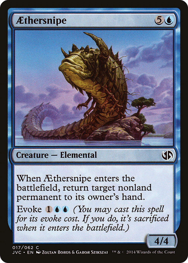 Aethersnipe — Duel Decks Anthology: Jace vs. Chandra — Magic: The Gathering