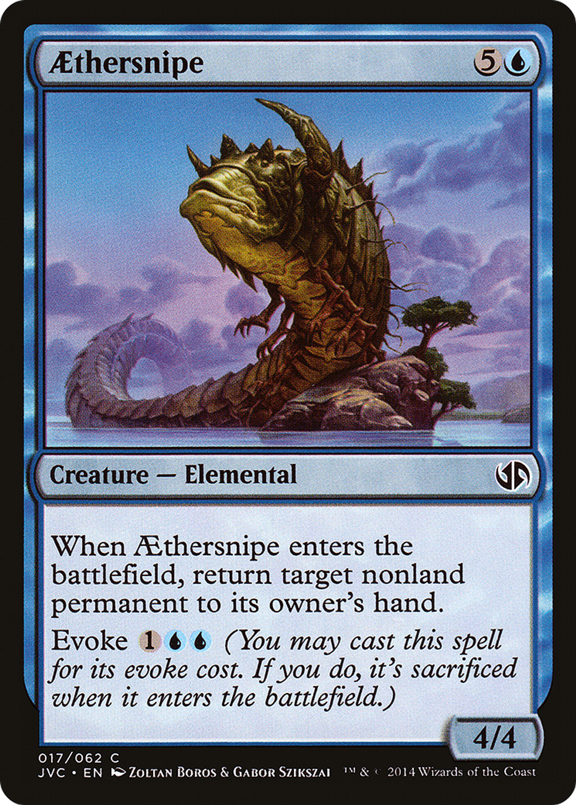 Aethersnipe — Duel Decks Anthology: Jace vs. Chandra — Magic: The Gathering