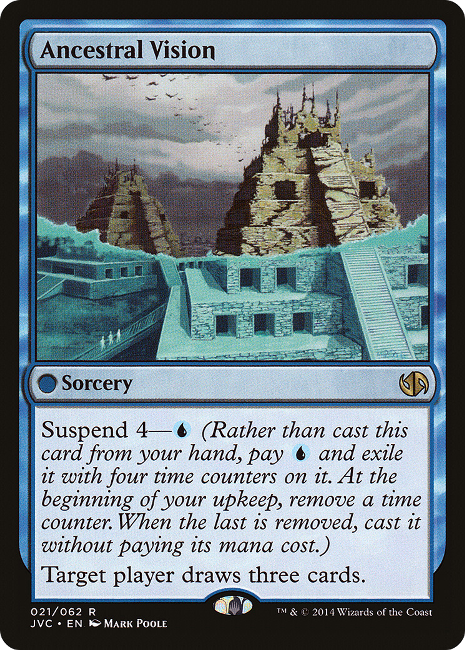 Ancestral Vision — Duel Decks Anthology: Jace vs. Chandra — Magic: The Gathering
